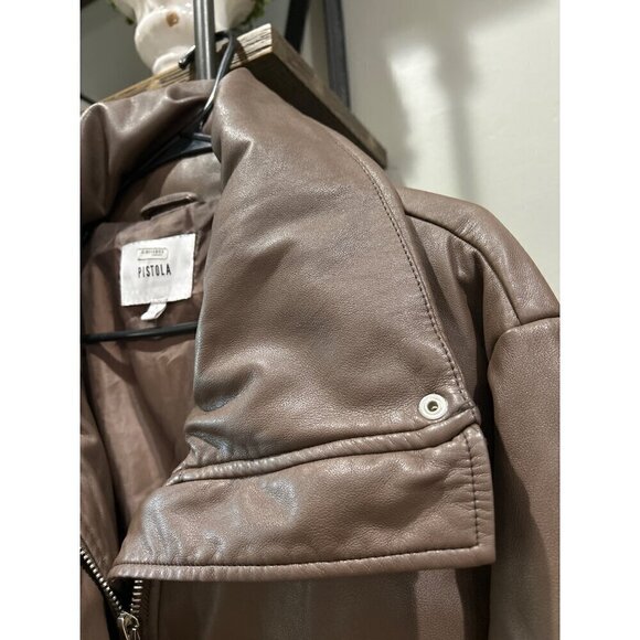 Pistola Donovan Swing Puffer Jacket Espresso Womens Size Large - Picture 10 of 13